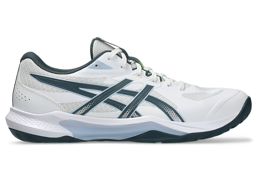 ASICS Gel Tactic 13 Wide (White/Raw Indigo)