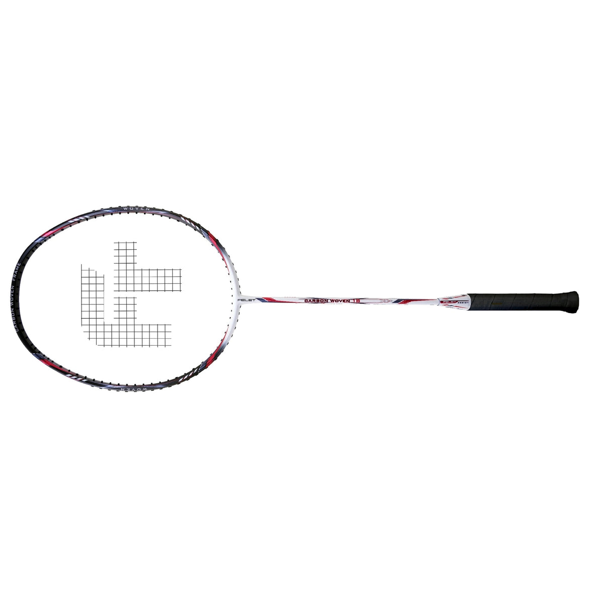 Felet Carbon Woven 18 White/Black (4U) Badminton Racket