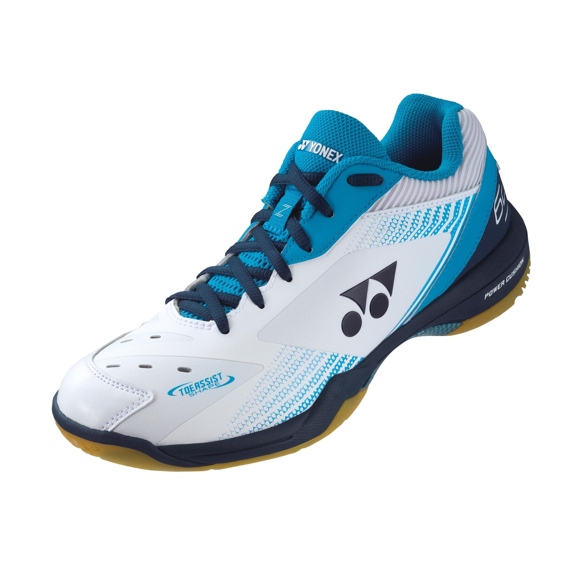Yonex Power Cushion 65 Z3 (White/Ocean Blue) – Titan Badminton