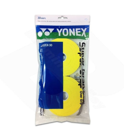 Yonex AC102EX-30 Overgrip (30 in 1) Yellow