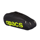 APACS D2613 Double Compartment Badminton Bag (Black/Green)