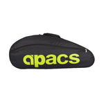 APACS D2613 Double Compartment Badminton Bag (Black/Green)
