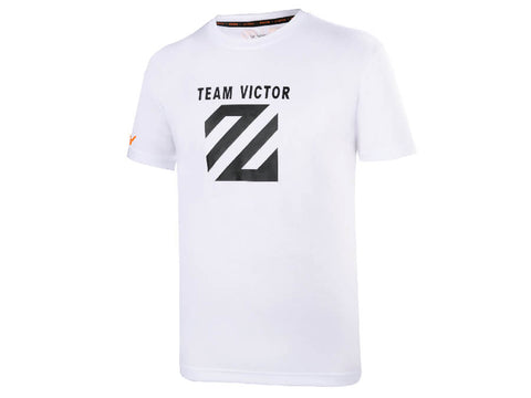 Victor Lee Zii Jia Collection LZJ301 T-Shirt (White)
