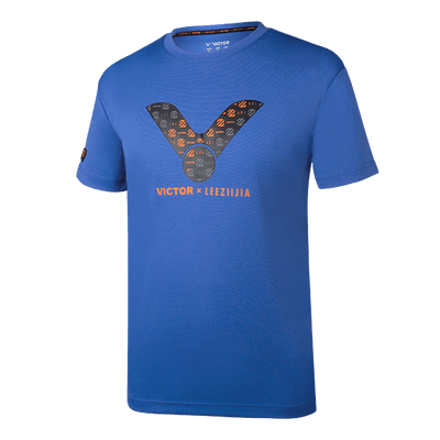 Victor Lee Zii Jia Collection LZJ302 T-Shirt (Blue)