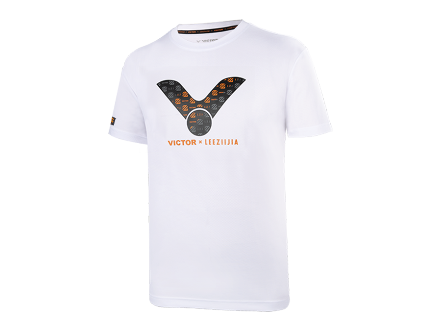 Victor Lee Zii Jia Collection LZJ302 T-Shirt (White)