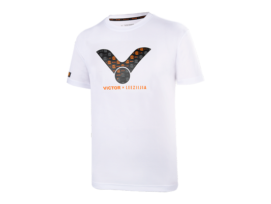 Victor Lee Zii Jia Collection LZJ302 T-Shirt (White)