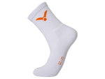 Victor Lee Zii Jia Collection LZJ306 Socks (White)