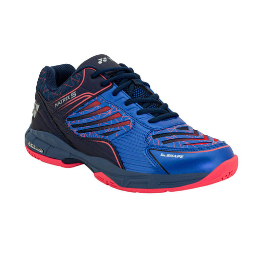 Yonex Court Ace Matrix 5 (Electric Blue/Dark Obsidiant) CLEARANCE