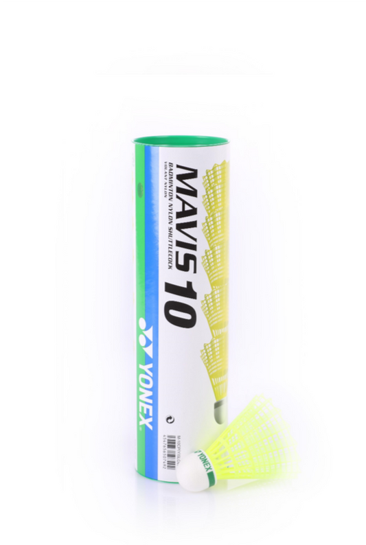 Yonex Mavis 10 Nylon Shuttlecock (Yellow)