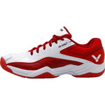 Victor A102-AD Badminton Shoe (White/Red)