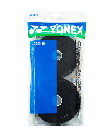 Yonex AC102EX-30 Overgrip (30 in 1) Black