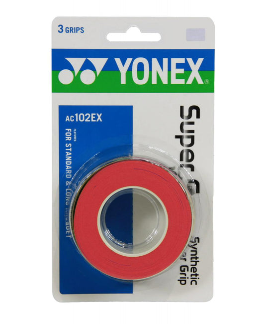 Yonex AC102EX Overgrip (3 in 1) Wine Red